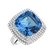 Prsteň s topásom a diamantmi Ofelia2