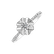 Prsteň s diamantmi Flower Vow2