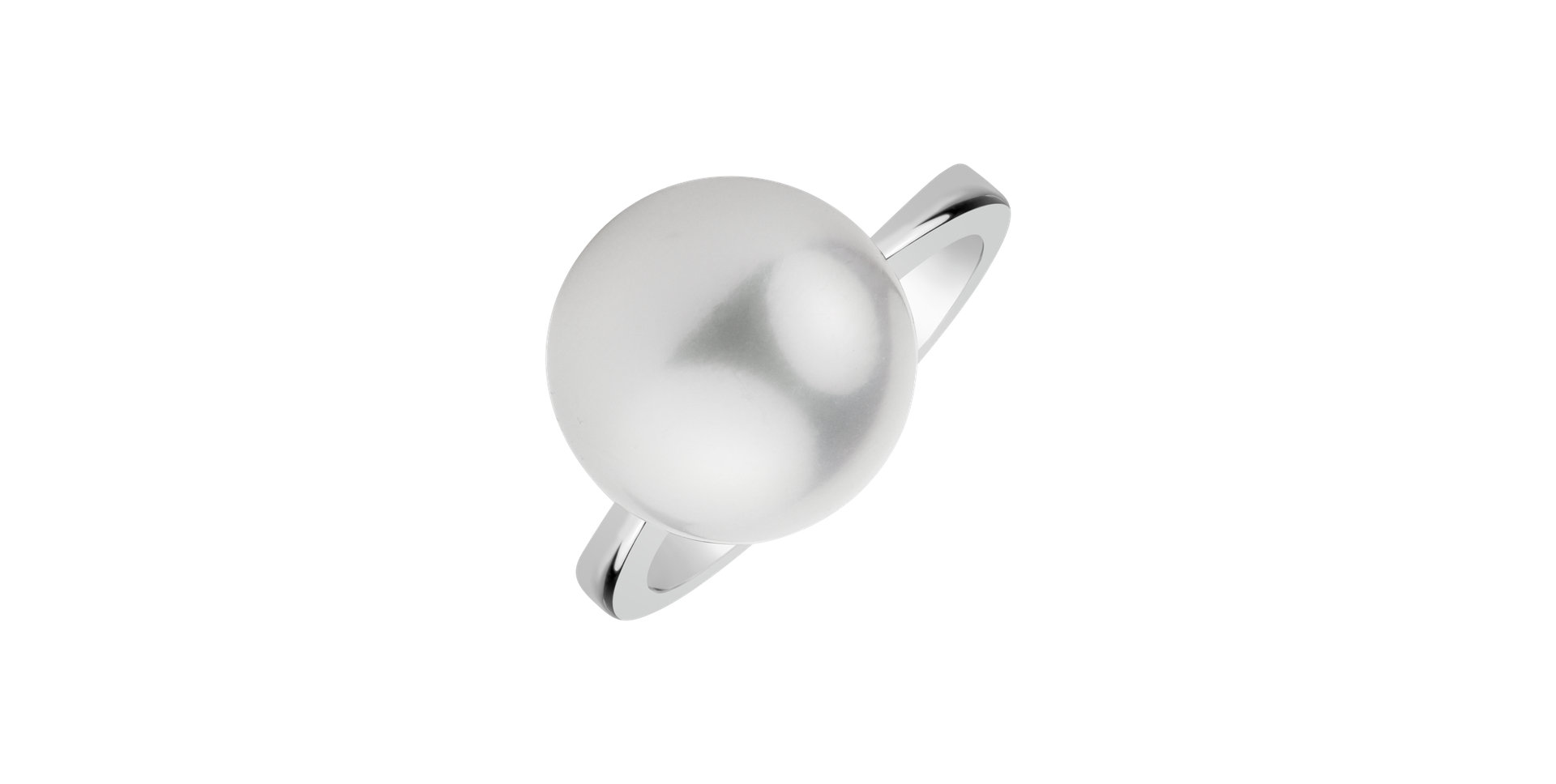 Prsteň s perlou a diamantmi Pearly Dream