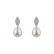 Náušnice s perlou a diamantmi Pearls for Nina2