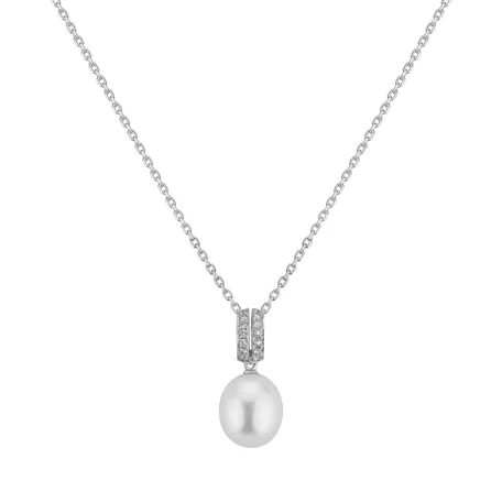 Přívěsok s perlou a diamantmi Melpomene