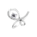 Prsteň s diamantmi Despair Loop2
