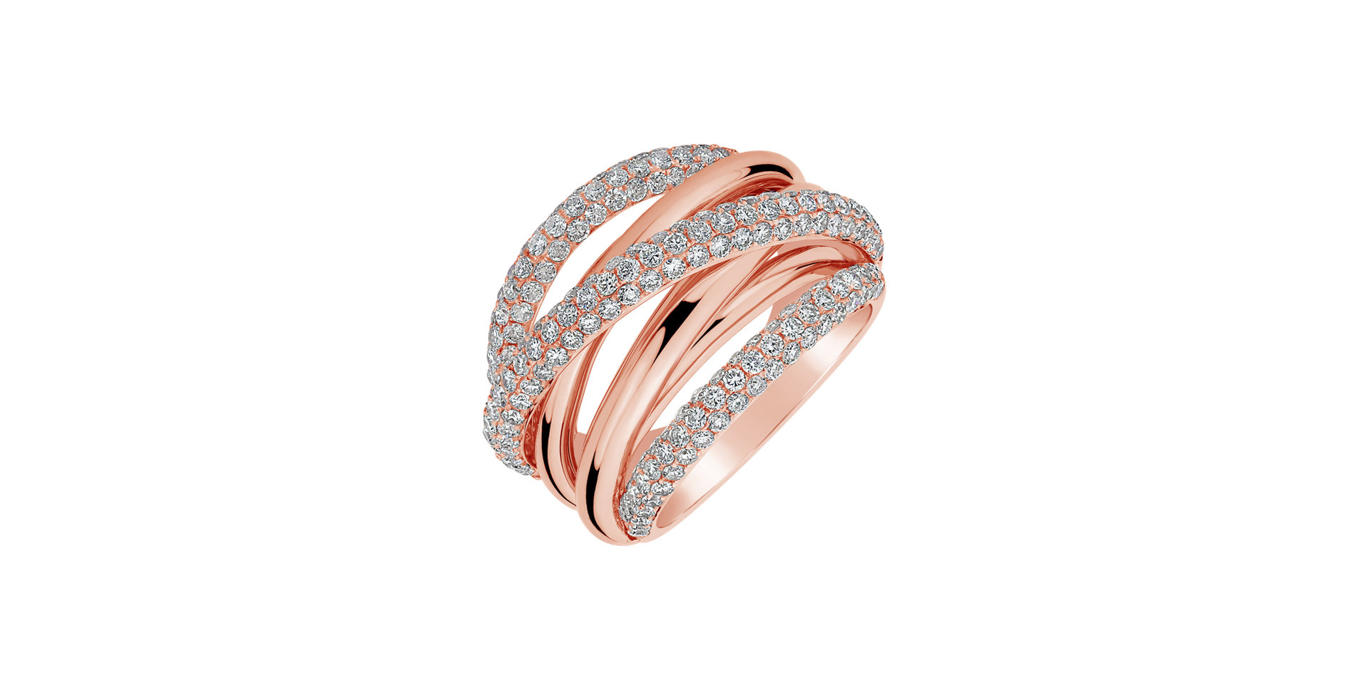 Prsteň s diamantmi Jospeh