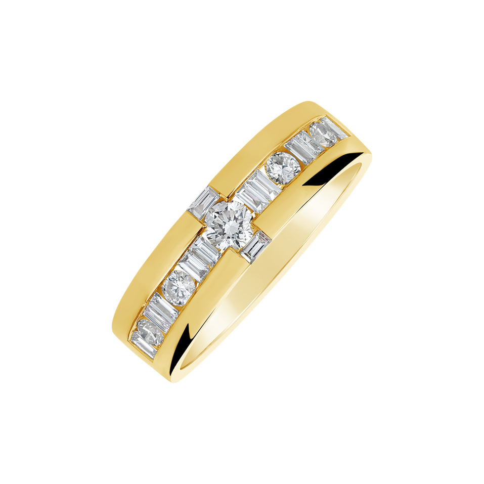 Prsteň s diamantmi Benicia