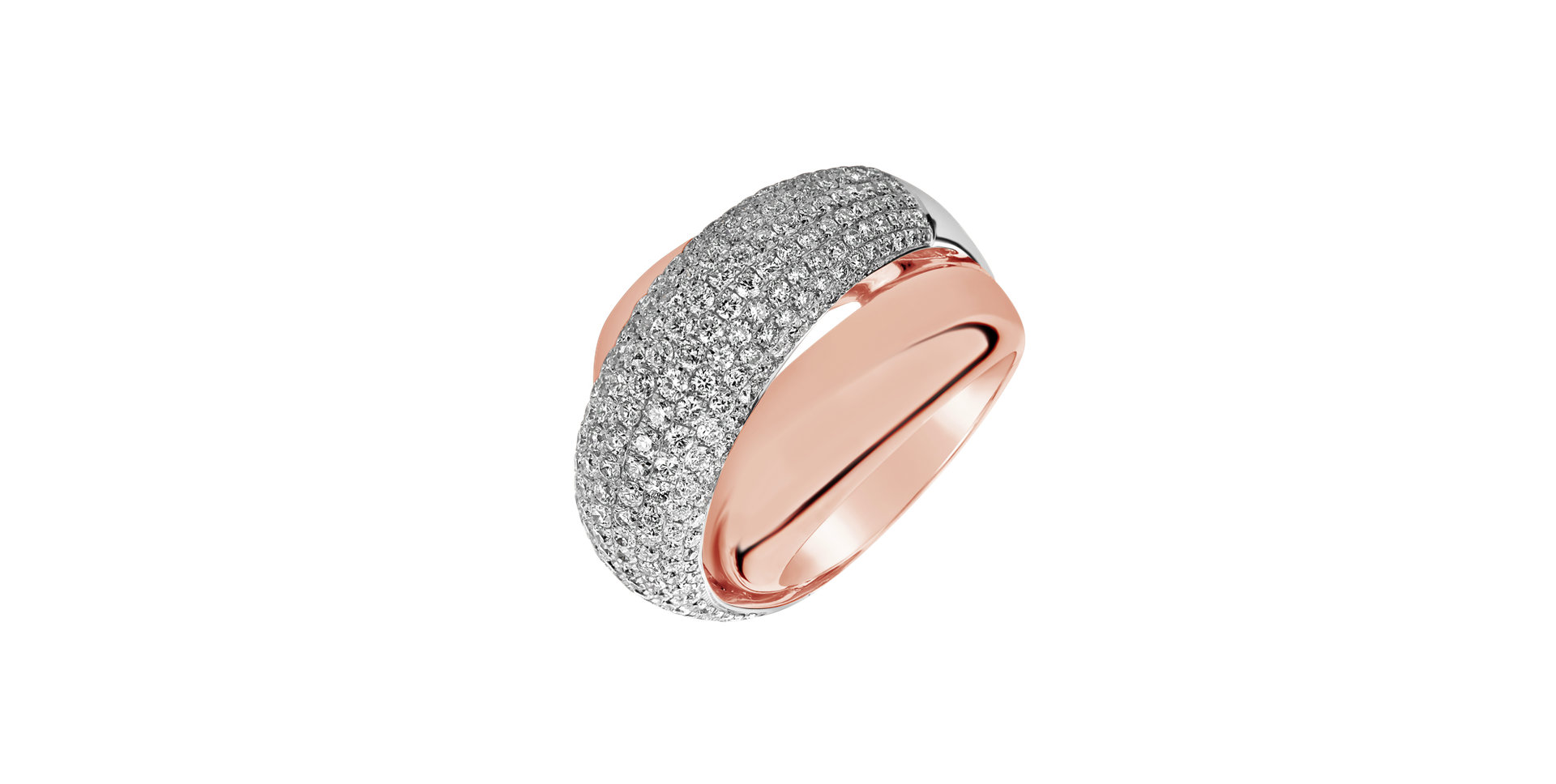 Prsteň s diamantmi Léa