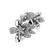 Prsteň s diamantmi Floral Envy2