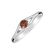 Prsteň s oranžovým diamantom Clementia2