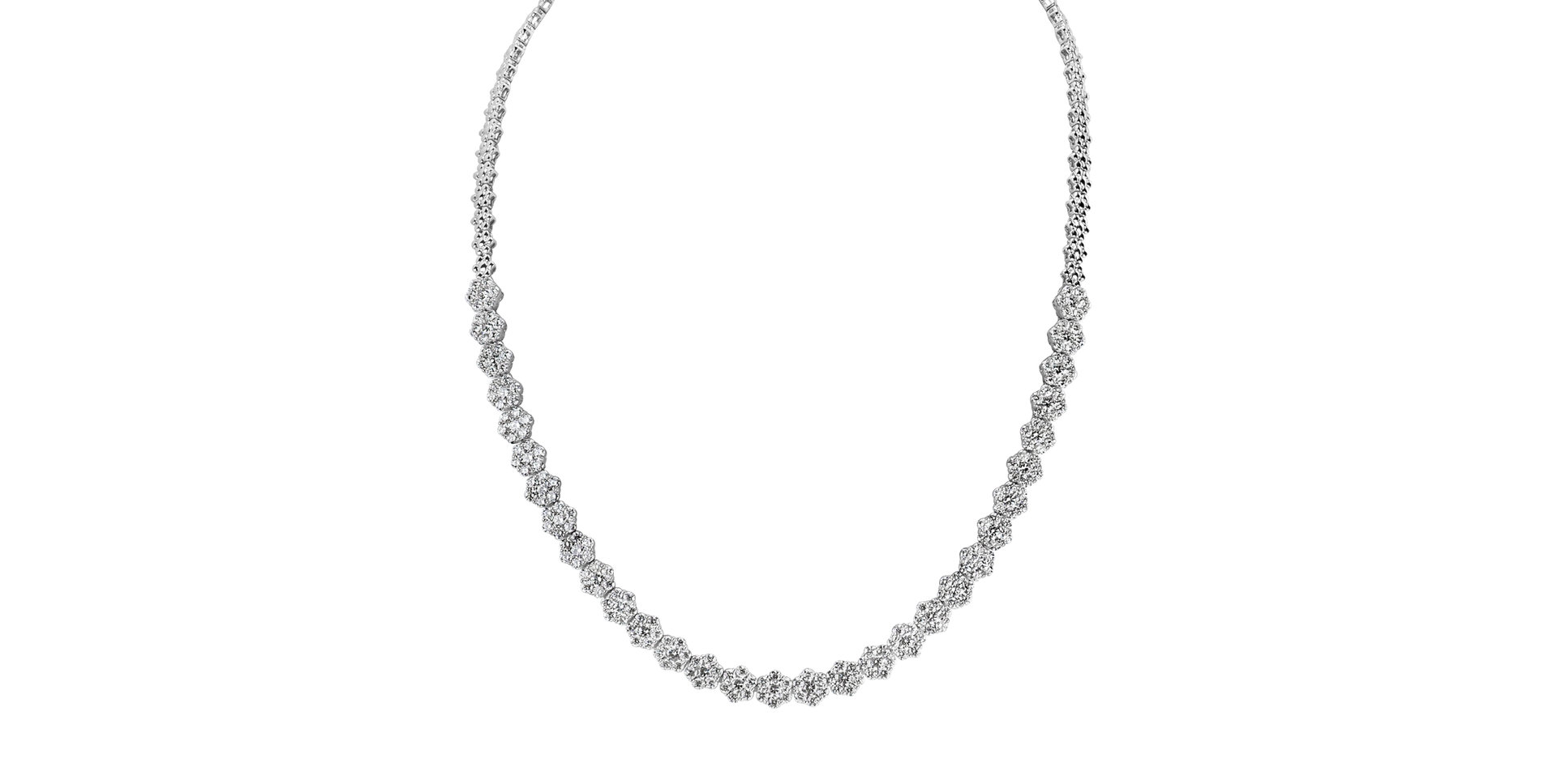 Náhrdelník s diamantmi Meadow Raindrops