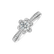 Prsteň s diamantmi Fleur2