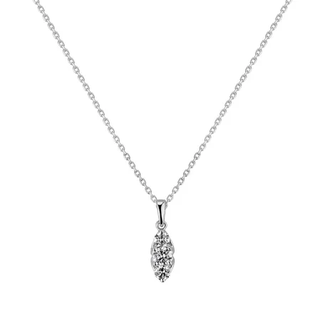 Přívěsok s diamantmi Bendito