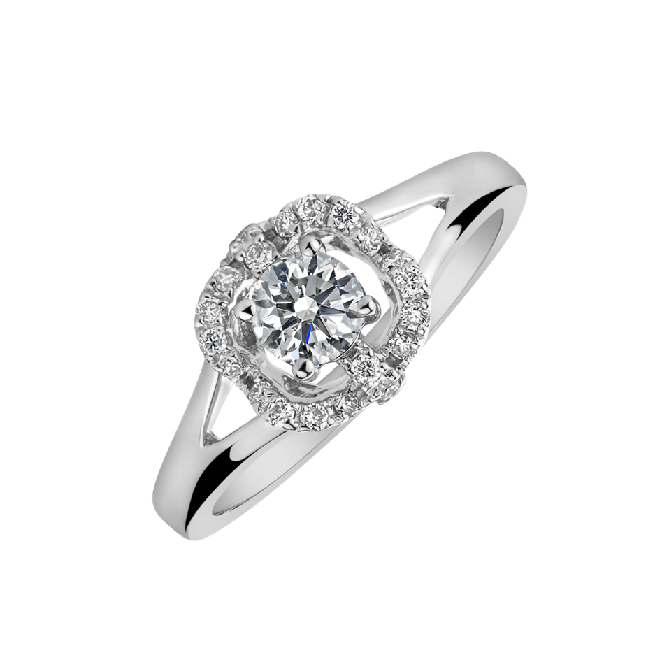 Prsteň s diamantmi Omer