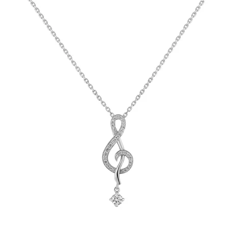 Přívěsok s diamantmi Perfect Note