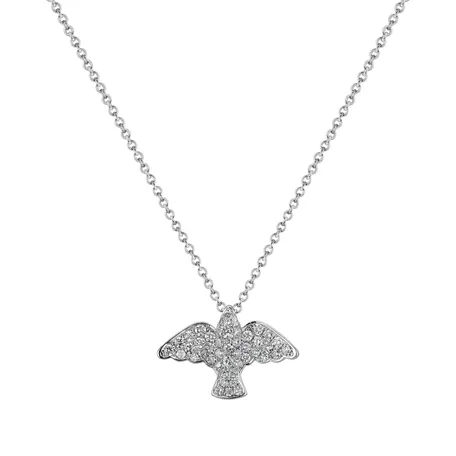 Náhrdelník s diamantmi Diamond Pigeon