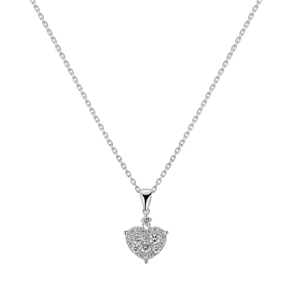 Přívěsok s diamantmi Sparkling Romance