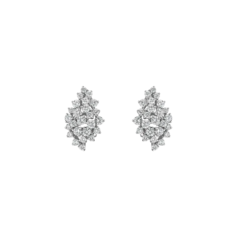 Náušnice s diamantmi Orient Star
