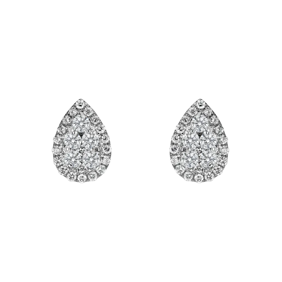Náušnice s diamantmi King Xavier