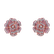 Náušnice s diamantmi a zafírmi Ice Flower2