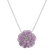 Přívěsok s diamantmi a zafírmi Pink Fleur2