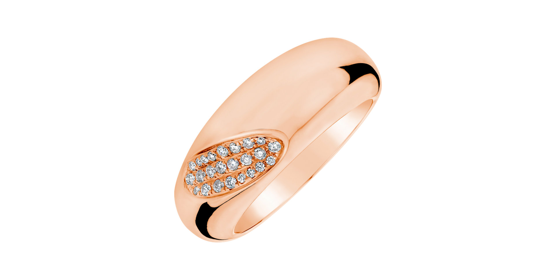 Prsteň s diamantmi Eulalie