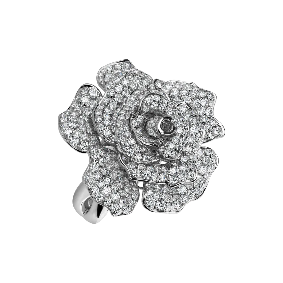 Prsteň s diamantmi Rosalinda