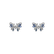 Náušnice s diamantmi a zafírmi Heaven Butterflies2