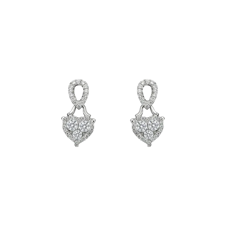 Náušnice s diamantmi Lilliana Carla