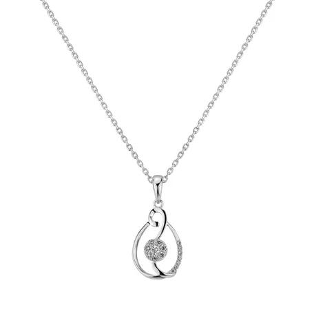 Přívěsok s diamantmi Nouveau elegance