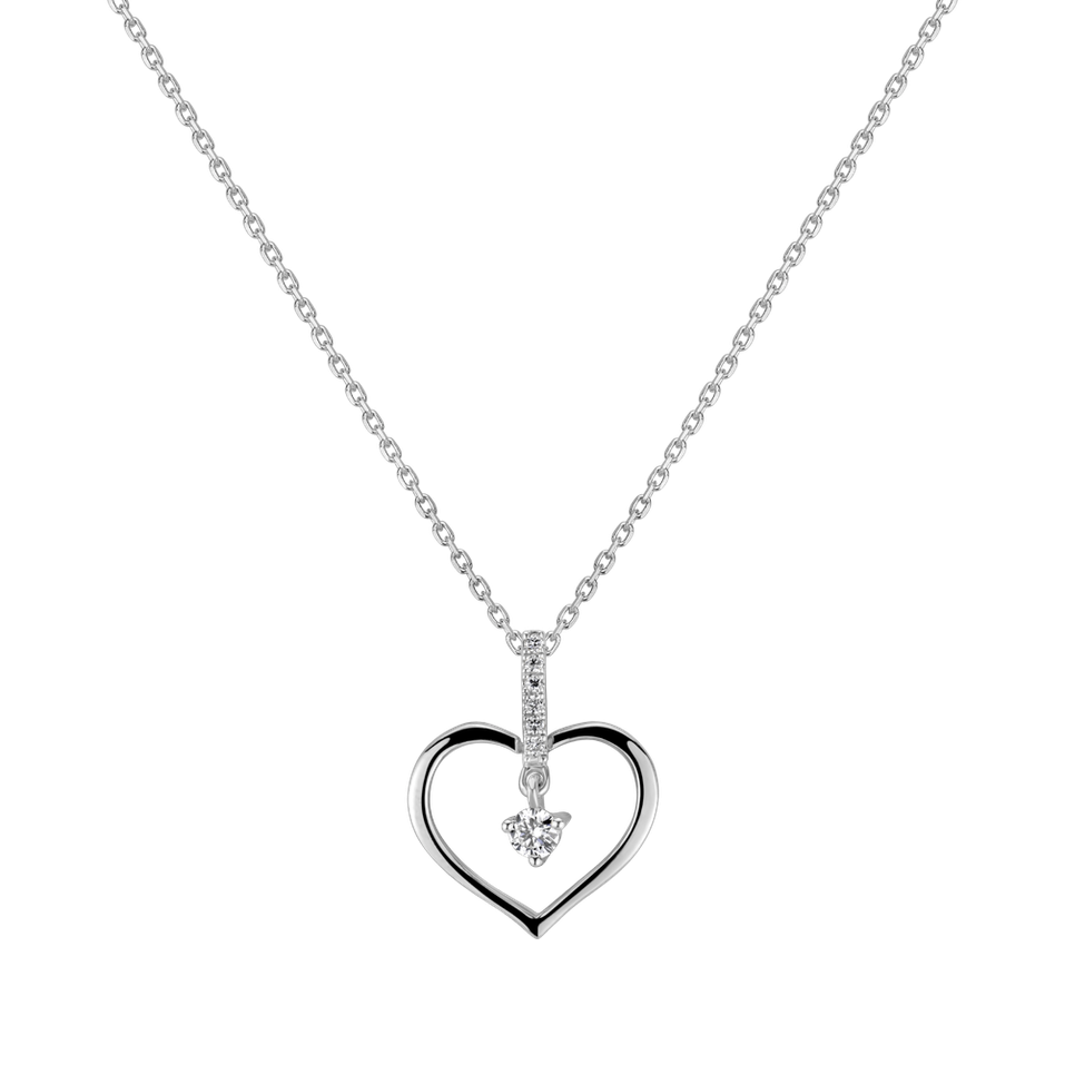 Přívěsok s diamantmi Daleth