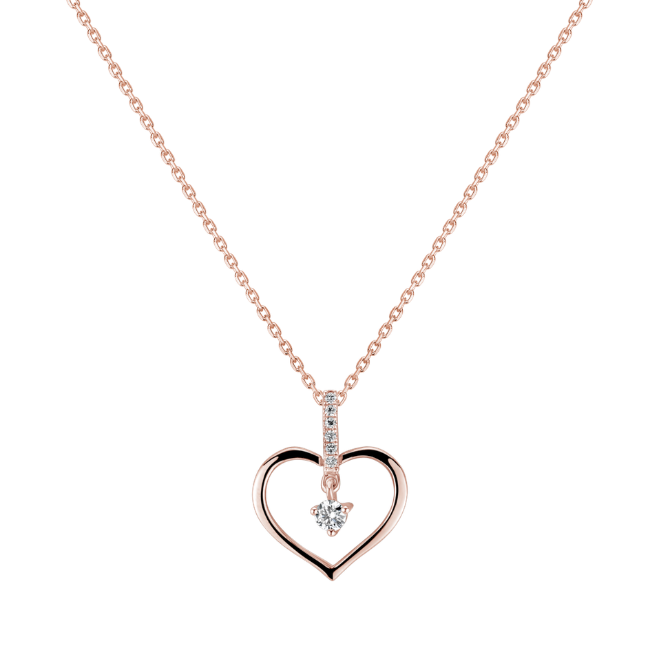 Přívěsok s diamantmi Daleth