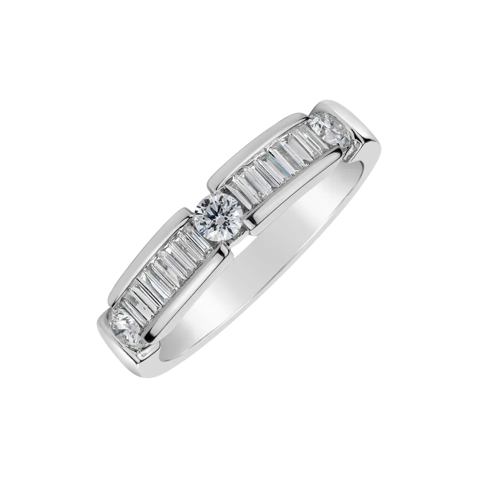Prsteň s diamantmi Elden Infinity