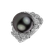 Prsteň s perlou a diamantmi Madame Pearl2