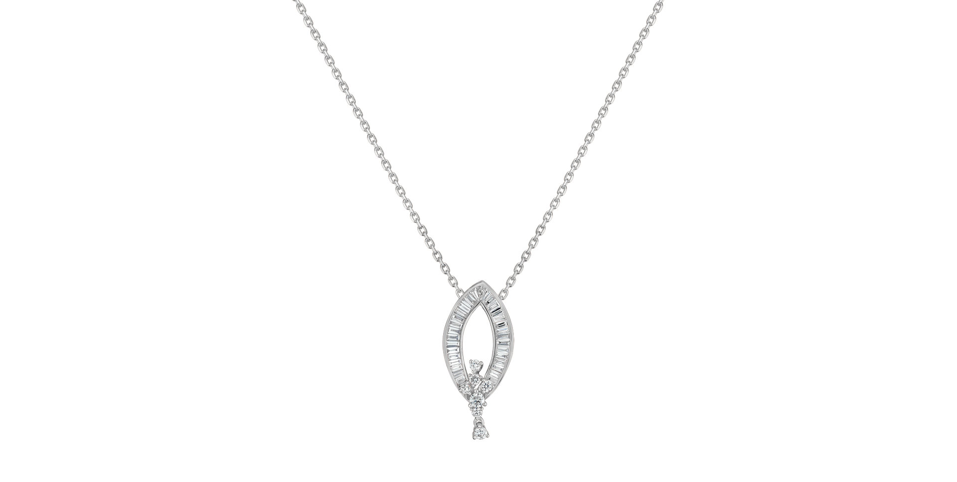 Přívěsok s diamantmi Paradise Treasure