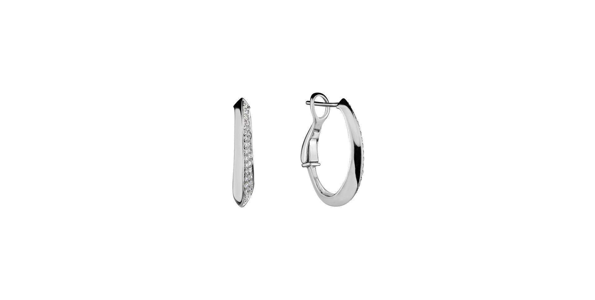 Náušnice s diamantmi Zystri