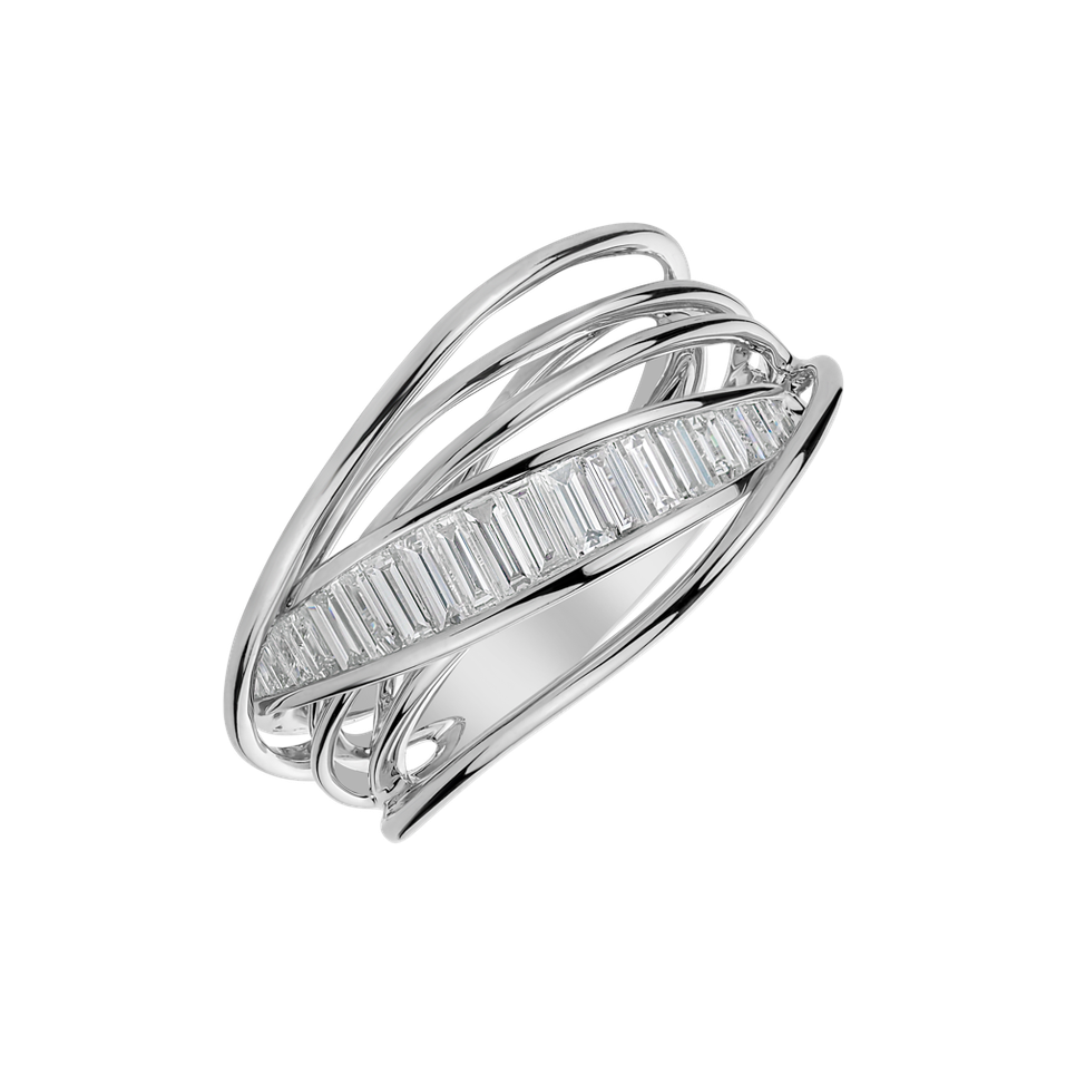 Prsteň s diamantmi Zacharie