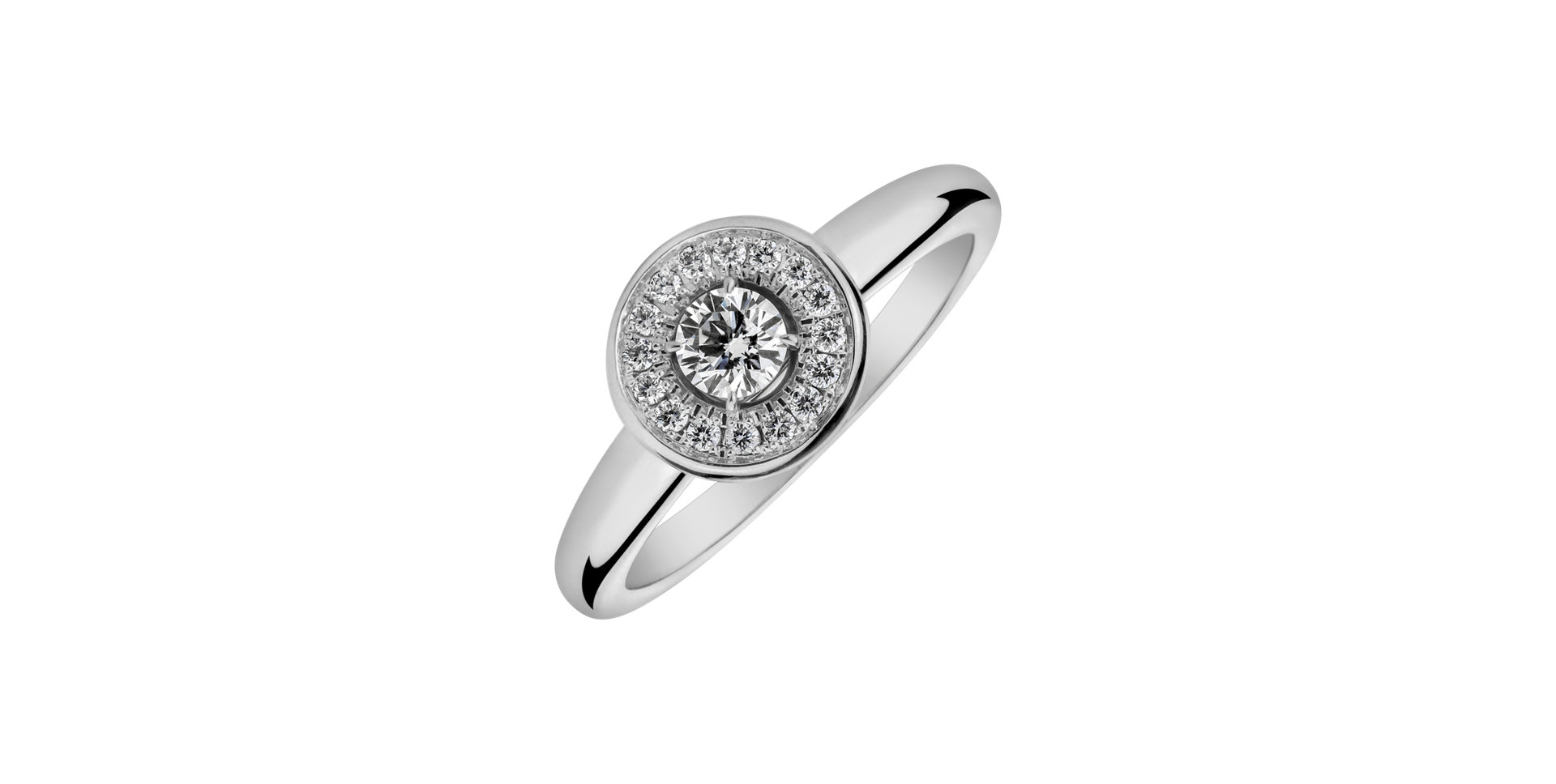 Prsteň s diamantmi Path of Luxury