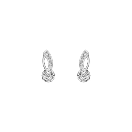 Náušnice s diamantmi Diamond Chords
