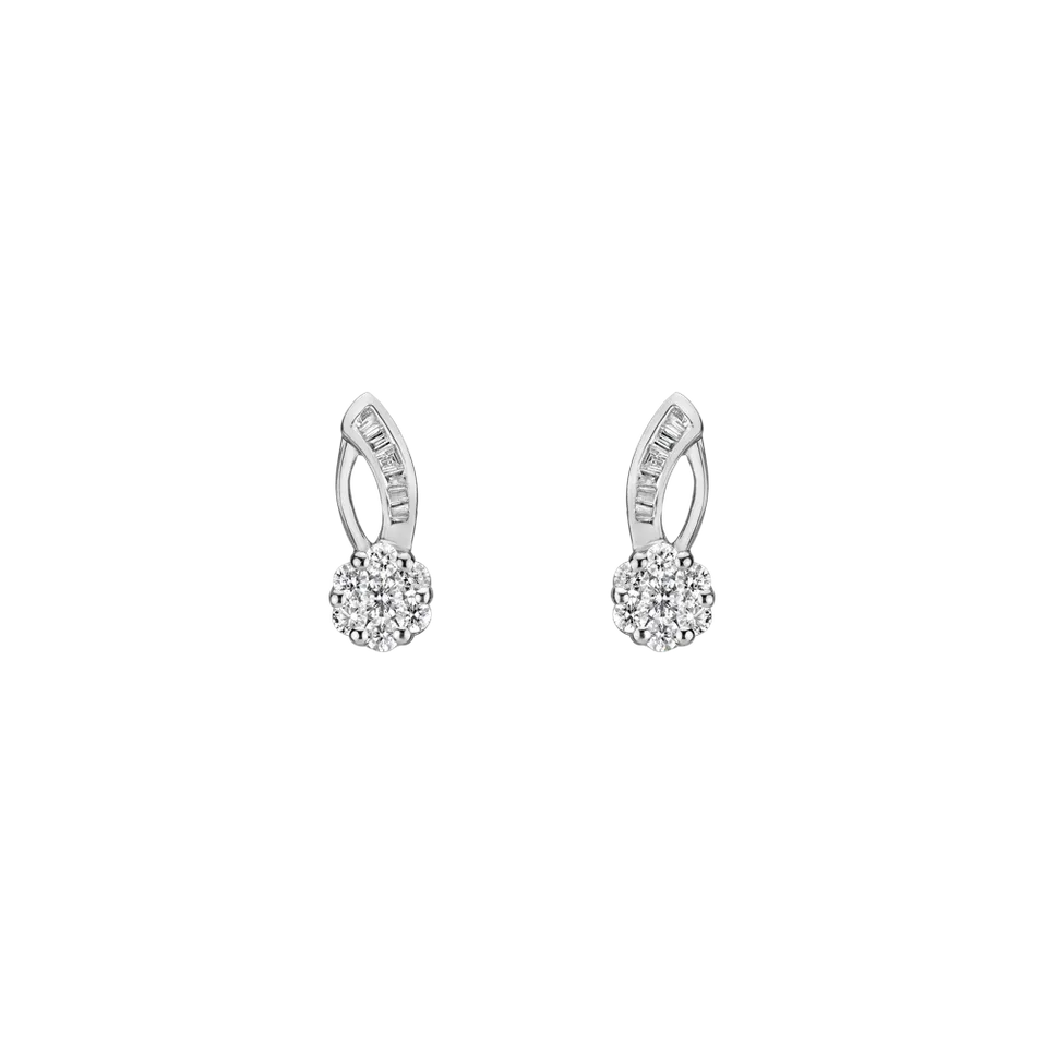 Náušnice s diamantmi Diamond Chords