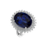 Prsteň s tanzanitom a diamantmi Ocean Glam2