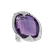 Prsteň s ametystom a diamantmi Countess Poetry2