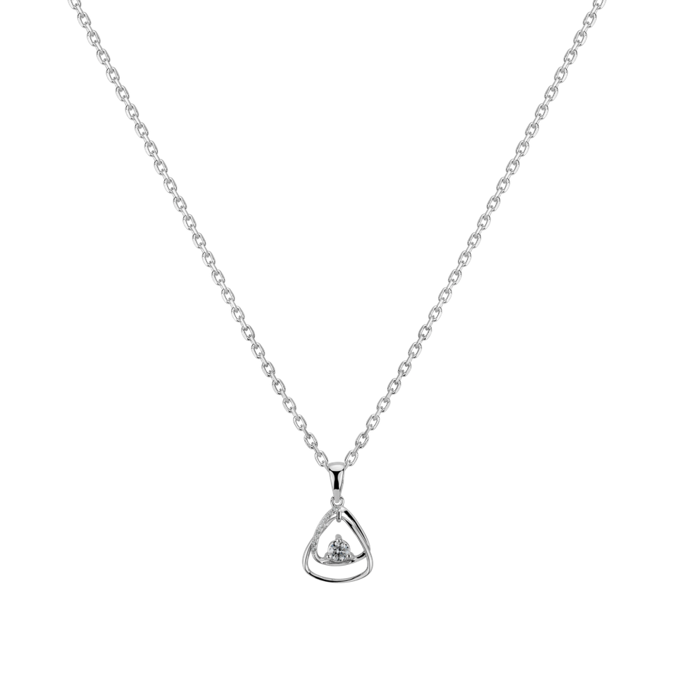 Přívěsok s diamantmi Luminary