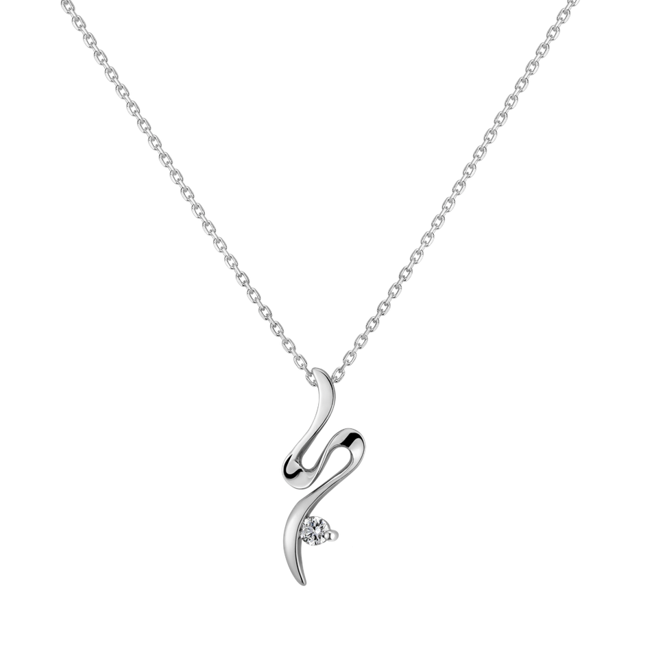 Prívesok s diamantom Tiara