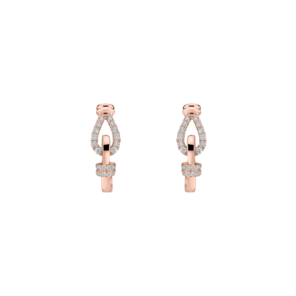 Náušnice s diamantmi Ema