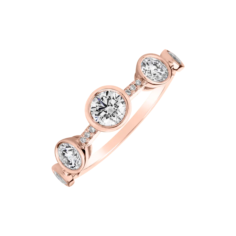 Prsteň s diamantmi Galaxy of Passion