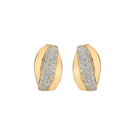 Náušnice s diamantmi Galaxy Dream