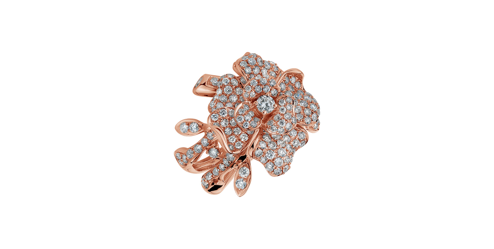 Prsteň s diamantmi Eminence of Jasmine