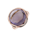 Prsteň s ametystom a diamantmi Gentility Sin2