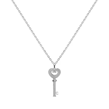 Přívěsok s diamantmi Lovely Key
