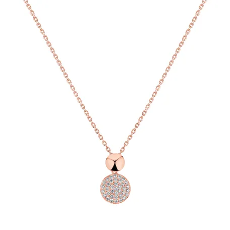 Přívěsok s diamantmi Sterling