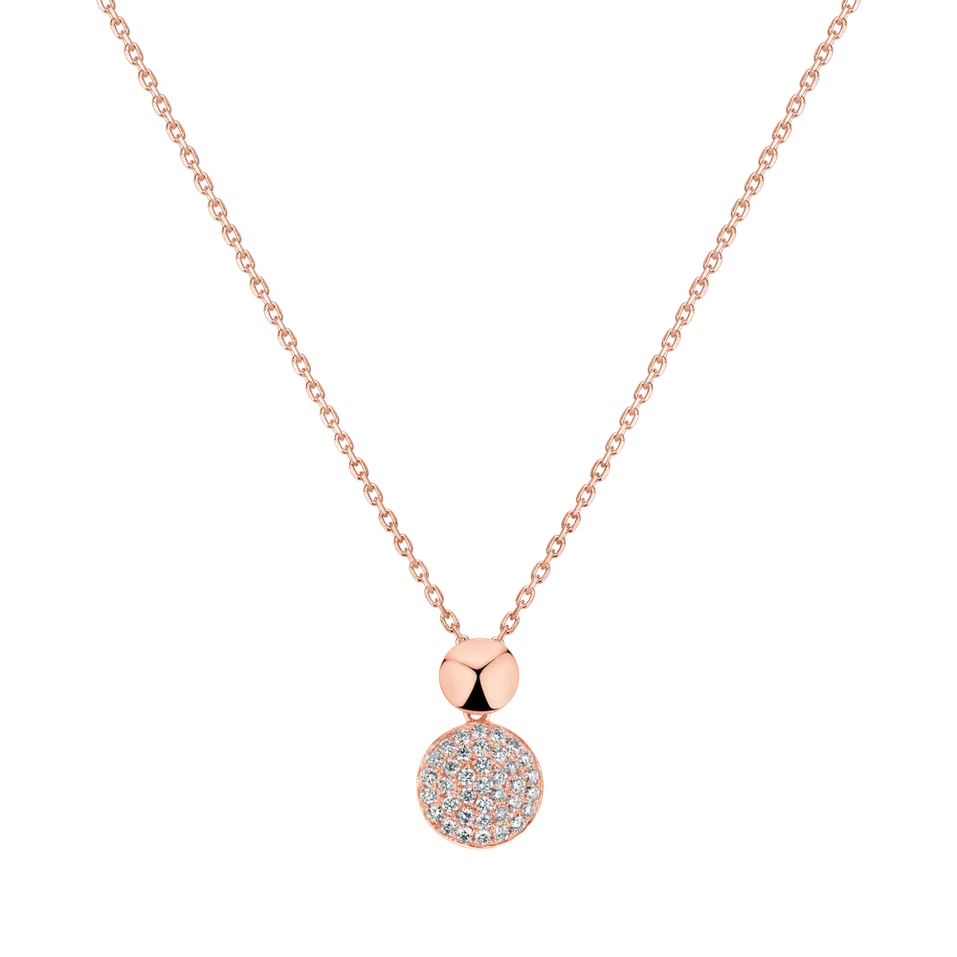 Přívěsok s diamantmi Sterling