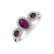 Prsteň s rubínmi a diamantmi Triple Sarlet2